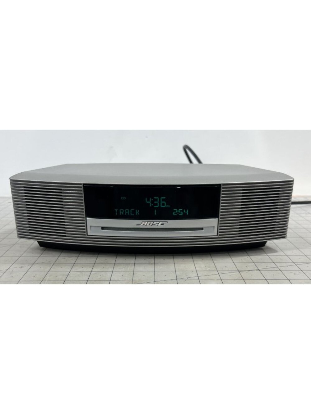 Bose Wave Music System III CD Player AM/FM Radio Clock MP3 Graphite Gray